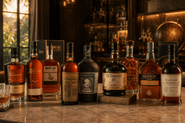 Top 10 des meilleurs rhums vieux du monde